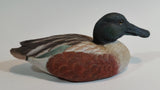 Vintage Hai Feng Ma Artist Signed Duck Decoy Resin Wildlife Sculpture Numbered 52 of 2000