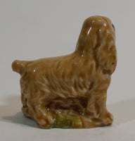 Red Rose Tea Cocker Spaniel Dog Miniature Wade Figurine - Treasure Valley Antiques & Collectibles