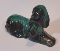 1970s Blue Mountain Pottery Spaniel Setter Dog Figurine - Treasure Valley Antiques & Collectibles
