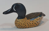 1970s Heritage Decoys Blue Winged Teal Duck Miniature J.B. Garton - Treasure Valley Antiques & Collectibles