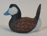 1970s Heritage Decoys Blue Billed Ruddy Duck Miniature J.B. Garton - Treasure Valley Antiques & Collectibles