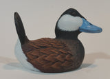 1970s Heritage Decoys Blue Billed Ruddy Duck Miniature J.B. Garton - Treasure Valley Antiques & Collectibles