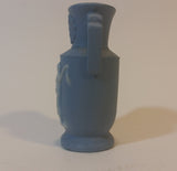 Occupied Japan Greek Style Small 3" Blue Cameo Vase - Treasure Valley Antiques & Collectibles