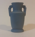 Occupied Japan Greek Style Small 3" Blue Cameo Vase - Treasure Valley Antiques & Collectibles