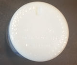 Vintage 1960s Belgium Milk Glass Apothecary Spice Jar Lidded Containers Set of 2 - Treasure Valley Antiques & Collectibles