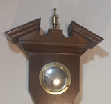 Mid-Century Japan made German Banjo Style Barometer Weather Station Like New - Treasure Valley Antiques & Collectibles