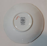 1930s Paragon Evangeline Aqua Blue Pattern Teacup and Saucer - Treasure Valley Antiques & Collectibles