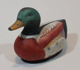 Vintage Northern Shoveler Duck Handpainted Ceramic Decoy Figurine - Treasure Valley Antiques & Collectibles