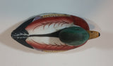 Vintage Northern Shoveler Duck Handpainted Ceramic Decoy Figurine - Treasure Valley Antiques & Collectibles