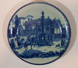 Victoria Ware Ironstone Flo Blue 7.5" Plate - Greenish - Small Stamp - Might be Reproduction - Treasure Valley Antiques & Collectibles