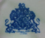 Victoria Ware Ironstone Flo Blue 7.5" Plate - Greenish - Small Stamp - Might be Reproduction - Treasure Valley Antiques & Collectibles