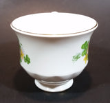 1959-1964 Queen Anne Pattern 8615 Yellow and Pink Floral with Clovers Bone China Teacup - Treasure Valley Antiques & Collectibles