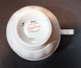 1959-1964 Queen Anne Pattern 8615 Yellow and Pink Floral with Clovers Bone China Teacup - Treasure Valley Antiques & Collectibles