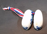Vintage Delft Blue Handpainted Holland Windmill Shoe Set - Treasure Valley Antiques & Collectibles
