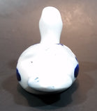 Vintage Hand Painted Delft Blue Duck Bird Porcelain Figurine - Treasure Valley Antiques & Collectibles