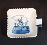Vintage Delft Blue Windmill Ashtray - Delfts Handpainted Holland - Treasure Valley Antiques & Collectibles