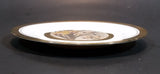 Vintage The Art of Chokin Hummingbird Plate 24KT Gold with Silver - Treasure Valley Antiques & Collectibles