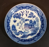 1940s Blue Willow Ware Japan Teacup Saucer Plate - Treasure Valley Antiques & Collectibles