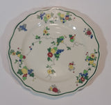 Antique c. 1928-1931 Royal Doulton Pattern D4740 Art Deco 8.5" Floral Plate - Treasure Valley Antiques & Collectibles