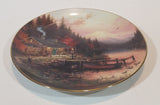 1994 Bradex Thomas Kinkade Wish You Were Here "End of a Perfect Day" Limited Edition Collector Plate