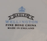 1950s Sadler Wellington Fine Bone China Floral Teacup Saucer - Made in England - Treasure Valley Antiques & Collectibles