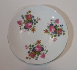 1950s Sadler Wellington Fine Bone China Floral Teacup Saucer - Made in England - Treasure Valley Antiques & Collectibles