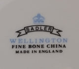 1950s Sadler Wellington Fine Bone China Floral Teacup Saucer - Made in England - Treasure Valley Antiques & Collectibles