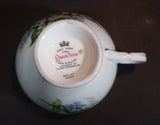 1959-1964 Queen Anne Bone China Ridgway Potteries England Floral Pattern 8490 Teacup - Treasure Valley Antiques & Collectibles