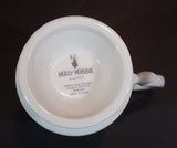 1973 Holly Hobbie Genuine Porcelain WWA "Love is the little things you do" Girls Smelling Flowers Pedestal Mug Cup - Treasure Valley Antiques & Collectibles