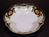 Antique 1918 Noritake Morimura Handpainted Made In Japan Candy Nut Serving Triple Handled Dish Bowl - Treasure Valley Antiques & Collectibles
