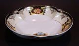 Antique 1918 Noritake Morimura Handpainted Made In Japan Candy Nut Serving Triple Handled Dish Bowl - Treasure Valley Antiques & Collectibles
