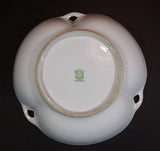 Antique 1918 Noritake Morimura Handpainted Made In Japan Candy Nut Serving Triple Handled Dish Bowl - Treasure Valley Antiques & Collectibles