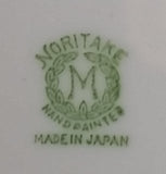 Antique 1918 Noritake Morimura Handpainted Made In Japan Candy Nut Serving Triple Handled Dish Bowl - Treasure Valley Antiques & Collectibles