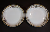 Antique 1926 Noritake Moriumura Bros. Delmonte Pattern 7 1/2" Bowl Set of 2 - US Design Patent 71426 - Treasure Valley Antiques & Collectibles