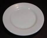 Rare Set of 4 White Medalta Hotel China 9 1/4" Plates  (3x 1937-1943) (1x Vitrified 1937-1949) - Treasure Valley Antiques & Collectibles