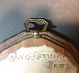 c. 1889 MetLife Metropolitan Life Insurance Company "Industrial Gems" Home Office New York Promotional Gift Wooden Wall Plaque - Treasure Valley Antiques & Collectibles