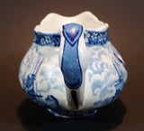 1950s Palissy England Rotherhithe Thames River Scenes Creamer Blue and White - Treasure Valley Antiques & Collectibles