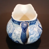 1950s Palissy England Rotherhithe Thames River Scenes Creamer Blue and White - Treasure Valley Antiques & Collectibles