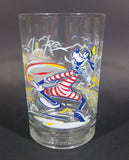 1996 Walt Disney World 25th Anniversary Goofy Character Collectible Clear Glass 5" Cup - Treasure Valley Antiques & Collectibles