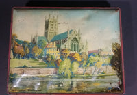 1940s "Blue Bird" Toffee Worcester Cathedral Tin - Harry Vincent Ltd. Hunnington Worcestershire England - Treasure Valley Antiques & Collectibles