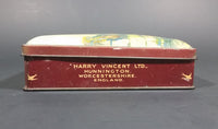 1940s "Blue Bird" Toffee Worcester Cathedral Tin - Harry Vincent Ltd. Hunnington Worcestershire England - Treasure Valley Antiques & Collectibles