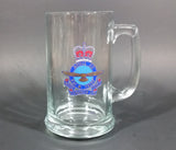 1970s UDU Lieutenant General William Keir "Bill" Carr Royal Canadian Air Force Clear Glass Beer Mug - Treasure Valley Antiques & Collectibles