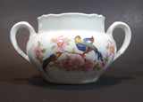 Vintage 1940s PK Unity Germany Birds of Paradise Creamer and Sugar Bowl without Lid - Numbered - Treasure Valley Antiques & Collectibles
