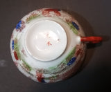 1920s or 1930s Kutani Japan Egg Shell Porcelain Hand Painted Scenery of Japanese Women Creamer and 4 Tea Cup Set - Treasure Valley Antiques & Collectibles