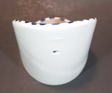 1984 D.A.I.C. Handpainted Delft Blue Windmills, Birds Decor with Brick Water Well Style Porcelain Wall Decor Candle Holder - Treasure Valley Antiques & Collectibles