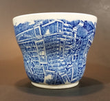 1970-1973 Staffordshire "English Ironstone Tableware Limited" Dickens Blue 20 Piece Dinnerware Set - Treasure Valley Antiques & Collectibles