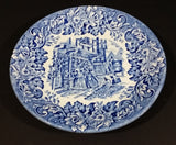 1970-1973 Staffordshire "English Ironstone Tableware Limited" Dickens Blue 20 Piece Dinnerware Set - Treasure Valley Antiques & Collectibles