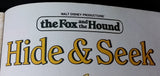 1981 Walt Disney The Fox and the Hound "Hide & Seek" - Little Golden Books - 104-44 - "G" Edition - Collectible Children's Book - Treasure Valley Antiques & Collectibles