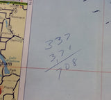 1964 Chevron Gasolines British Columbia and Alberta Points of Interest and Touring Map - With Alaska - Treasure Valley Antiques & Collectibles