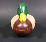 1978 Avon Mallard Duck Lidded Ceramic Organizer Handcrafted in Brazil - Treasure Valley Antiques & Collectibles